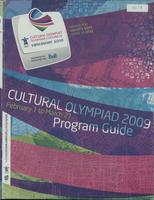 Programme,Vancouver Cultural             Olympiad, Match, 2009