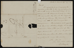 Letter from Matthew Barrington, Dublin, to Stephen E. Rice