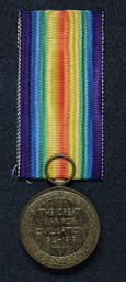 Reverse of Thomas Noonan's Allied Victory Medal.