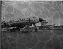 Trans World Airlines (TWA) aircraft on ramp at Shannon