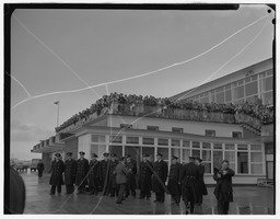 Royal visit - View of spectators