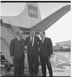 British European Airways (BEA) inaugural flight press group