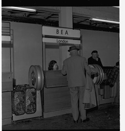 British European Airline (BEA) check In desk