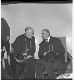 Cardinal Cushing with President de Valera