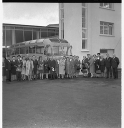 CIE tour group at bus