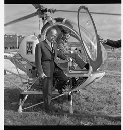 Mr Childers boarding helicopter