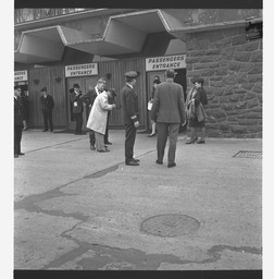 Bing Crosby departing Shannon Airport