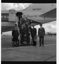 Monarch show band at Trans World Airlines (TWA)