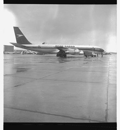 British Overseas Airways Corporation (BOAC) first cargo plane at Shannon