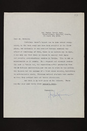 Letter from Hugh Kenner to Edward P. McGrath