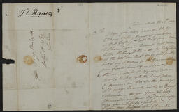 Petition from J. C. Hanney