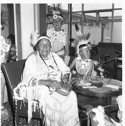 Group of Native Americans at Shannon Airport