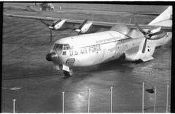 US Globemaster on ramp at Shannon Airport, various shots (8)