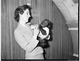 Mary Moran with monkey (1)