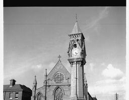 View of Limerick - O'Grady Memorial on Tipperary Rd. and the Tait Clock in Baker Place (2)