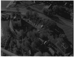 Aerial - Bunratty Castle archaeological site