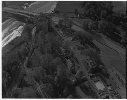 Aerial - Bunratty Castle archaeological site