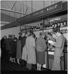 Duty Free Liquor counter