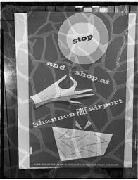 "Stop and Shop at Shannon Free Airport!" poster