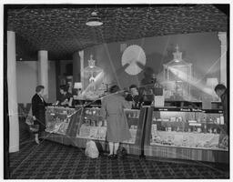 Shops and perfume counter