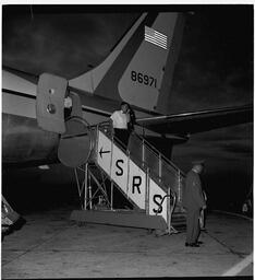 Lyndon B. Johnson at Shannon