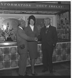 Mr Horan with Miss Roche and others