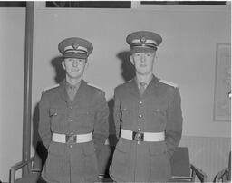 Cadets arriving in Shannon after President Kennedy's funeral