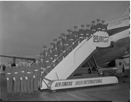 Cadets arriving in Shannon after President Kennedy's funeral (2)