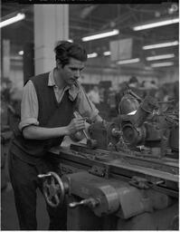 Industrial staff member