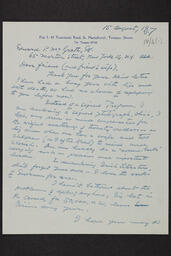 Letter with enclosure from Seán O'Casey to Edward P. McGrath