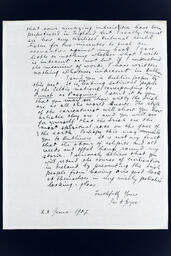 Photocopy of a letter from James Joyce to Grant Richards, 2