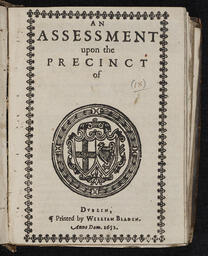 Assessment upon the precinct of [blank]