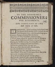 To the honorable commissioners for assesments...