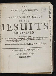 The horrid, direful, prodigious, and diabolical practice of...