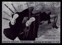 Poster, Tenth Anniversary Celebrations, Rubato Ballet, 1996