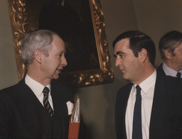 Dr Edward Walsh with John Murray, Attorney General, at the announcement of the University initiative for Limerick.