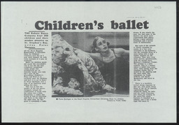 Press review, Children’s Corner Suite (Debussy), 1987