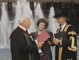 At the inauguration of the University of Limerick.