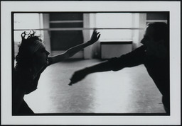 Black and white photograph, Tom Lawlor, Fiona Quilligan and Barry Murray, Images of Nijinsky, 1990