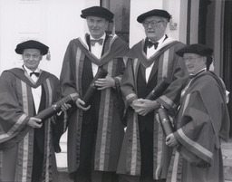 Honorary Conferring of Sir Gordon Smith Grieve Beveridge, Dr Michael Philip Mortell, Dr Colm O hEocha and Professor William James Smyth.