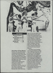 Press review, The Colour of Your Money, RHA Gallagher Gallery, 1992