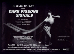 Poster, Dark Pigeons and Signals, 1996