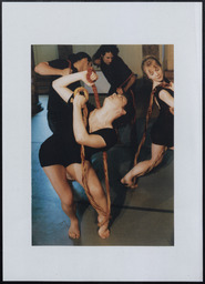 Photograph, Miriam             Bowe, Katherine O’Malley, Malachy Bourke and             Michael Cooney, Fertility Dance, 2000