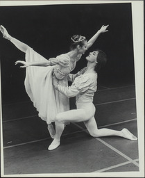 Photograph, Patricia Crosbie and Wayne Aspinall, Cork Opera House, 1980