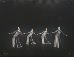 Photograph, Carol Bryan, Patricia Crosbie, Anna Donovan and              Katherine Lewis, Abbey Theatre, 1981