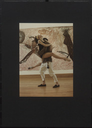 colour photograph, Tom Lawlor, Zelda Francesca and Barry Murray, Images of Nijinsky, 1990