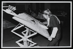 Photograph of students at lectures in the early days at NIHE Limerick