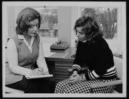 Photograph of students at lectures in the early days at NIHE Limerick