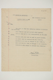 Routine orders for the holding of councils and parades page 1