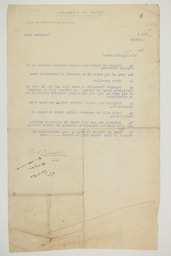 Letter issuing orders for the mobilisation of all active service units page 2